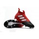 Adidas Ace17+ Purecontrol FG/AG Chaussures de Football Pour Homme Blanc Rouge Noir