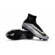 Chaussure Nike Mercurial Superfly 5 FG pour Hommes Argent Noir
