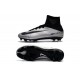 Chaussure Nike Mercurial Superfly 5 FG pour Hommes Argent Noir