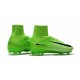 Nike Mercurial Superfly V FG Crampons Nouveaux 2017 Vert Noir
