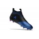 Nouvelles Chaussure adidas Ace 17+ Purecontrol FG Bleu Noir Blanc