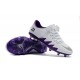 Nouveau Nike Hypervenom Phinish II FG Chaussure de Football Hommes Blanc Violet