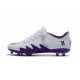 Nouveau Nike Hypervenom Phinish II FG Chaussure de Football Hommes Blanc Violet