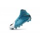 Nike Chaussure Hypervenom Phantom 3 DF FG ACC - Bleu Blanc