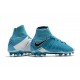 Nike Chaussure Hypervenom Phantom 3 DF FG ACC - Bleu Blanc
