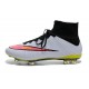 2014 Nouvelle Chaussure Nike Mercurial Superfly IV FG Blanc Noir Rose