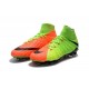 Nike Chaussure Hypervenom Phantom 3 DF FG ACC - Vert Orange Noir