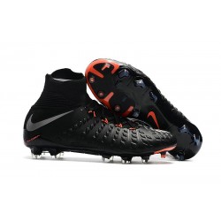 Nike Chaussure Hypervenom Phantom 3 DF FG ACC Noir Argent