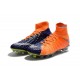 Nike Chaussure Hypervenom Phantom 3 DF FG ACC Orange Bleu