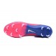 Nike Mercurial Superfly V FG ACC Chaussure de Football Rose Bleu Blanc