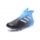 Nouvelles Chaussure adidas Ace 17+ Purecontrol FG Bleu Noir Blanc