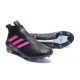 Nouvelles Chaussure adidas Ace 17+ Purecontrol FG Noir Rose
