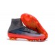 Nike Mercurial Superfly V FG ACC Chaussure de Football Gris Orange