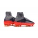 Nike Mercurial Superfly V FG ACC Chaussure de Football Gris Orange
