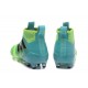 adidas Ace 17+ Purecontrol FG Crampons de Football - Vert Bleu