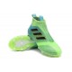 adidas Ace 17+ Purecontrol FG Crampons de Football - Vert Bleu