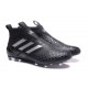 adidas Ace 17+ Purecontrol FG Crampons de Football - Noir Argent