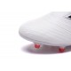 adidas Ace 17+ Purecontrol FG Crampons de Football - Blanc Rouge Noir