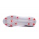 adidas Ace 17+ Purecontrol FG Crampons de Football - Blanc Rouge Noir