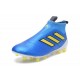 adidas Ace 17+ Purecontrol FG Crampons de Football - Bleu Jaune