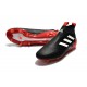 Chaussures Homme Nouveaux 2017 adidas Ace 17+ Purecontrol FG -Noir Blanc Rouge