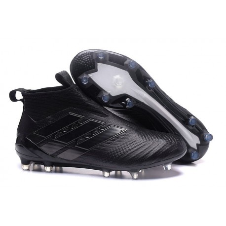 Chaussures Homme Nouveaux 2017 adidas Ace 17+ Purecontrol FG - Tout Noir