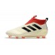 Chaussures Homme Nouveaux 2017 adidas Ace 17+ Purecontrol FG - Blanc Noir Rouge