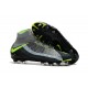 Crampons 2017 Nike Air Max Hypervenom Phantom III DF FG - Noir Gris Vert