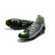 Crampons 2017 Nike Air Max Hypervenom Phantom III DF FG - Noir Gris Vert