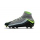 Crampons 2017 Nike Air Max Hypervenom Phantom III DF FG - Noir Gris Vert