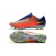 Nike Mercurial Vapor XI FG 2017 Crampon de Foot Bleu Royal Chrome Carmin