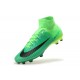 Nike Mercurial Superfly V FG ACC Chaussure de Football Noir Vert