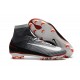 Nike Mercurial Superfly V FG ACC Chaussure de Football Noir Gris Blanc
