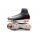 Nike Mercurial Superfly V FG ACC Chaussure de Football Noir Gris Blanc