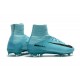 Nike Mercurial Superfly V FG ACC Chaussure de Football Bleu Noir
