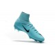 Nike Mercurial Superfly V FG ACC Chaussure de Football Bleu Noir