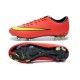 2014/2015 Nouveau Crampons Nike Mercurial Vapor X ACC FG Hyper Punch Or Noir