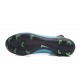 Nike Mercurial Superfly V FG ACC Chaussure de Football Noir Blanc Bleu