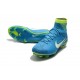 Nike Mercurial Superfly V FG ACC Chaussure de Football NJR Bleu Blanc Volt