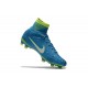 Nike Mercurial Superfly V FG ACC Chaussure de Football NJR Bleu Blanc Volt