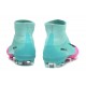 Nike Mercurial Superfly V FG ACC Chaussure de Football Rose Bleu Noir