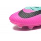 Nike Mercurial Superfly V FG ACC Chaussure de Football Rose Bleu Noir