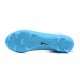 Nike Mercurial Superfly V FG ACC Chaussure de Football Blanc Bleu Noir