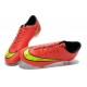 2014/2015 Nouveau Crampons Nike Mercurial Vapor X ACC FG Hyper Punch Or Noir