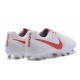 Nike Crampon de Foot Tiempo Legend 7 FG ACC Blanc Rouge