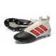 Adidas Ace 17+ Purecontrol FG Crampons de Football - Gris Rouge Noir