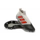 Adidas Ace 17+ Purecontrol FG Crampons de Football - Gris Rouge Noir