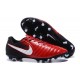 Nike Crampon de Foot Tiempo Legend 7 FG ACC Rouge Noir Blanc