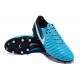 Nike Crampon de Foot Tiempo Legend 7 FG ACC Bleu Blanc Noir