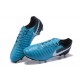Nike Crampon de Foot Tiempo Legend 7 FG ACC Bleu Blanc Noir